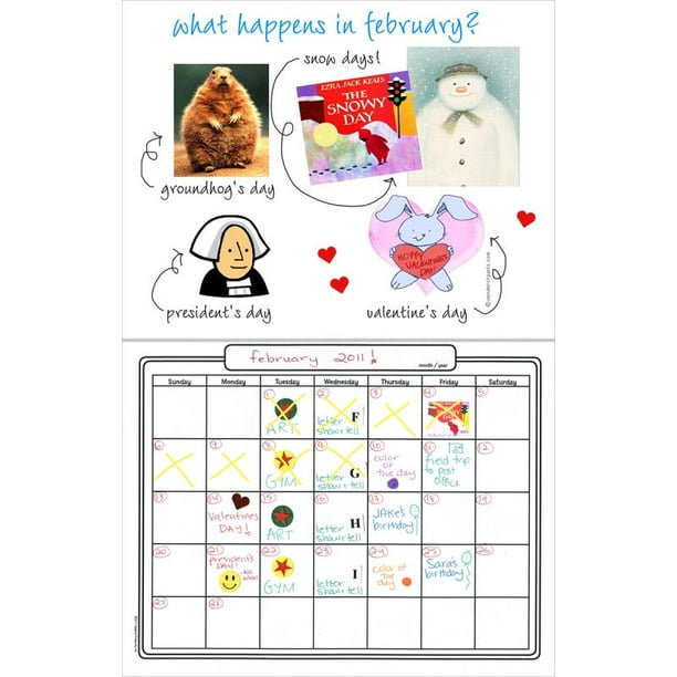 Make Your Own Calendar Book 11"x8.5"