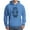 California Blue, variant on Tstars Men's - Sloth Running Team Hoodie XX-Large Grey