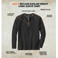 thumbnail image 2 of Legendary Whitetails Men's Recluse Raglan Henley Long Sleeve Shirt, 2 of 7