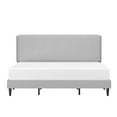 thumbnail image 2 of Hillsdale Furniture Emslie King Upholstered Bed, Light Gray, 2 of 16