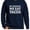 Navy, variant on - Fitness Taco Funny Gym Mexican Food Sweatshirt Large Red