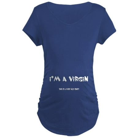 

CafePress - Im A Virgin Maternity T Shirt - Maternity Dark T-Shirt