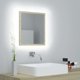 thumbnail image 1 of Espejo de baño LED de roble Sonoma de 40 x 8,5 x 37 cm Acrílico, 1 of 5