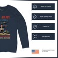 thumbnail image 6 of US Army 250 Anniversary Women's Long Sleeve T-shirt Military Veteran DD 214 Patriotic, 6 of 7