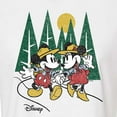 thumbnail image 3 of Disney - Mickey & Friends - Mickey & Minnie Take a Hike - Juniors Cropped Cotton Blend T-Shirt, 3 of 5