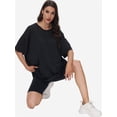 thumbnail image 2 of Women's Plus Size T Shirts Oversized Tees Summer Half Sleeve Crew Neck Tunic Tops, 2 of 6