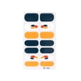 thumbnail image 4 of 5pcs Caramel White Scrub Nail Sticker Waterproof Detachable Nail Sticker Nail Art Decorations Nail Wraps(QF479), 4 of 4