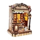 thumbnail image 2 of Casa de muñecas en miniatura de madera DIY con muebles, decoración hecha a mano, diversión educativa Florería, 2 of 9