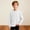 White-03, variant on Kids Clothes, Sentuca Boys Shirts Long Sleeve Crewneck T Shirts Henley Pullover Tops for Casual School Size 5 Years