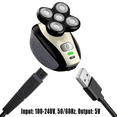 thumbnail image 2 of 5V USB Charger Cable for Freebird Head Shaver Kit, Charger Cable Compatible with FlexSeries Electric Head Hair Shaver for Freedom Grooming Charging, with 1 Cleaning Brush, 3.3ft Power Cord, 2 of 6