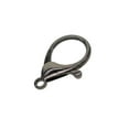 thumbnail image 3 of perfeclan 3x10Pcs 33mm Curved Lobster Claw Clasps Jewelry Findings Keychian Rings Black 3 Pcs, 3 of 9