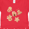 thumbnail image 3 of Inktastic Christmas Gingerbread Cookies Gift Baby Girl Dress, 3 of 4