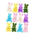 thumbnail image 3 of yotijay Bunny Toys Gift Wedding Classroom Rewards Stuffed Animals Bulk 12Pcs, 3 of 9
