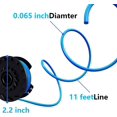 thumbnail image 3 of 8 Packs 0.065 inch Line Trimmer Replacement Spool for Ryobi 18v 24v 40v, Fits Ryobi One+ AC14RL3A, 11ft Cordless Line Trimmer, 6 Spools + 2 Trimmer Ca, 3 of 5