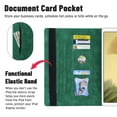 thumbnail image 3 of Dteck Case for Samsung Galaxy Tab A7 Lite 8.7 2021 Model (SM-T220/T225), Multiple Viewing Angles Stand Folio Cover with Pocket,Green, 3 of 6