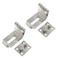 thumbnail image 1 of BESTYASH 2Ud Cerradura De Pestillo Para Muebles Inoxidable Resistente Plata, 1 of 8