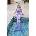 thumbnail image 5 of Girls' Standard Swimming Mermaid Tail Sets_Special Gift, 5 of 5