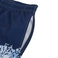 thumbnail image 4 of Quick Dry Swim Shorts with Mesh Lining Men's Beach Trunks Beach Shorts with Drawstring Elastic Waist and Pockets, 4 of 8
