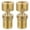 2pcs, variant on 2 Pieces Pipe Connector Shower Faucet Adapter Copper Angle Valve for Bathroom Toilet Washbasin