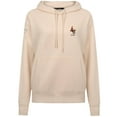 thumbnail image 2 of Women's Levelwear Khaki Baltimore Orioles Cooperstown Collection Adorn Core Logo Pullover Hoodie, 2 of 3