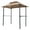 khaki, variant on Enyopro 8’ x 5’ Double Tier Portable Grill Gazebo, Double Tier Soft Top Canopy