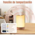 thumbnail image 4 of Difusor de Aceites Esenciales,150ml Difusor de Aromas con 6 Botellas de Aceites Esenciales, Vapor Silencioso Ajustable, 7 Colores Humidificador Ultrasónico Conexión del Cable de Alimen, 4 of 5