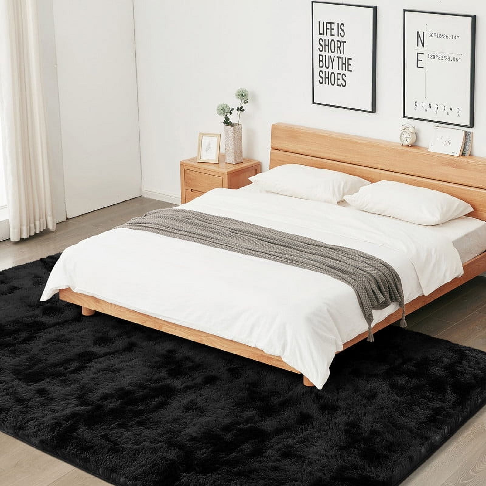 CozyDesg 5ft x 8ft Area Rugs, Soft Fluffy Area Rugs Floor Mat Floor Rugs for Living Room Bedroom Kid(图3) CozyDesg 5ft x 8ft Area Rugs, Soft Fluffy Area Rugs Floor Mat Floor Rugs for Living Room Bedroom Kid(图3)