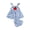 Blue, variant on ZEHJUHAN Baby Girl Outfit Apple Applique Dress & Shorts Set Ruffle Sleeves Summer of School Outdoor Activities Blue,9-12M