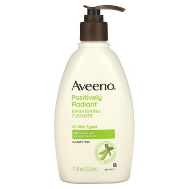 Aveeno, Positively Radiant, Brightening Cleanser, 11 fl oz (325 ml)