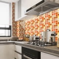 thumbnail image 4 of Cateissary 30 Uds. De azulejos de mosaico de simulación, pegatina de pared para armario de cocina, papel tapiz 3D, papel tapiz impermeable para cocina y Decoración del hogar MSC060 Cateissary HA001828-01, 4 of 6