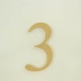 thumbnail image 1 of Package of 1, "3" 6 Inch X 3/4" MDF Numbers In The Times New Roman Font | Thick For Art & Craft Project, Made in USA, 1 of 1