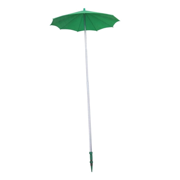 Sombrilla de exterior para plantas, fácil de instalar, multifuncional, protección solar para Verde
