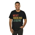thumbnail image 5 of Meat Smoking Legend retro pitmaster meat smoker meat lover tshirt cookout, 5 of 7