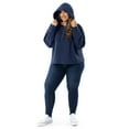 thumbnail image 2 of Lee Women's and Plus Quarter Zip Fleece Hoodie, S-4X, 2 of 5