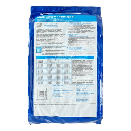 Royal Canin Maxi Large Breed Senior 8+ Dry Dog Food, 30 lb