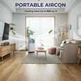 thumbnail image 3 of SUGIFT 10000 BTU 3-in-1 Portable Air Conditioner with Remote Control,White, 3 of 10