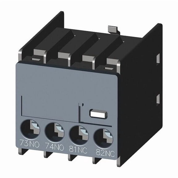 Siemens Auxiliary Contact Block,1NO,1NC 3RH29111MA11