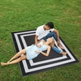 Playa Rug Paris Lightweight Reversible Recycled Plastic Outdoor Floor