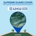 thumbnail image 5 of Swimline Hydrotools Supreme Guard Winter Pool Cover for 18x36 Ft Inground Rectangle Pools, 5 of 9