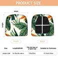 thumbnail image 3 of Tropical Palm Leaves in Hawaii Seat Covers for Dining Room Chairs Set Of 4,Stretch Printed Washable Chair Seat Cover with Elastic Ties and Button,Removable Waterproof Couch Cushion Covers, 3 of 6
