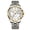 883 gold and white steel belts, variant on New Men's Luxury Double Calendar Men's Watch