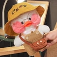 thumbnail image 1 of New plush Cute Lalafanfan Duck Cafe Duck 30cm Doll Plush Toy Stuffed Soft Doll Kawaii Animal Pillow Birthday Gift for Kidswhite duck30cm He Qiyong unisex, 1 of 1