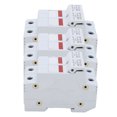 thumbnail image 4 of Portafusibles, Carcasa De ABS Base Del Portafusibles RT18-63X Retardante De Llama Montado En Riel Fácil De Ensamblar Con Indicador LED Para Distribución De Energía Para ANGGREK Otros, 4 of 8