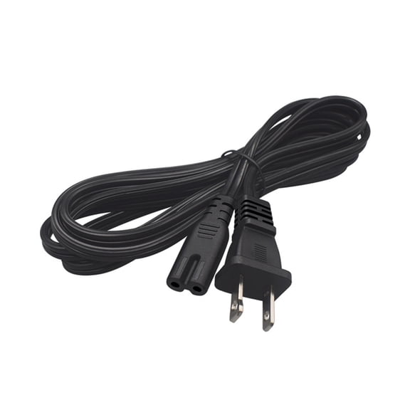 US 2Prong Male to IEC320 C7 Female Power Cable US 2Prong to IEC320 C7 Cord