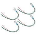thumbnail image 3 of Waterproof LED Indicator Lights (Red and Green) 4 Sets Common Cathode 10mm 110-220V, 3 of 8