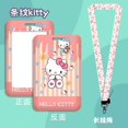 thumbnail image 3 of Cute Sanrio Hello Kitty Cartoon Cosplay Kt Cat Key Chain Pendant Work Bus Card Holder Plastic with Lanyard Student Gift Toys, 3 of 7