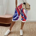 thumbnail image 4 of YDLCAFD Womens Color Pocket Straight Tube Loose Stretch Pants Color Contrast Pants, 4 of 5