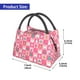 thumbnail image 2 of Fotbe Pink Christmas Cheer Bolsa Térmica Portátil con Estampado, Bolsa de Entrega de Alimentos Aislada, Bolsa Reutilizable de Gran Capacidad para Comidas y Supermercado, 2 of 6