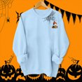 thumbnail image 2 of Towmus Womens Halloween Sweatshirts Funny Crew Neck Long Sleeve Casual Graphic Sweatshirt Fall Pullover Tops Oversized Outerwear S-2XL, 2 of 5