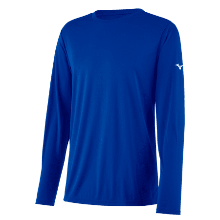 UPC: 0889961546259 | Mizuno Youth Mizuno Nxt Long Sleeve Tee Size Large Royal (5252)